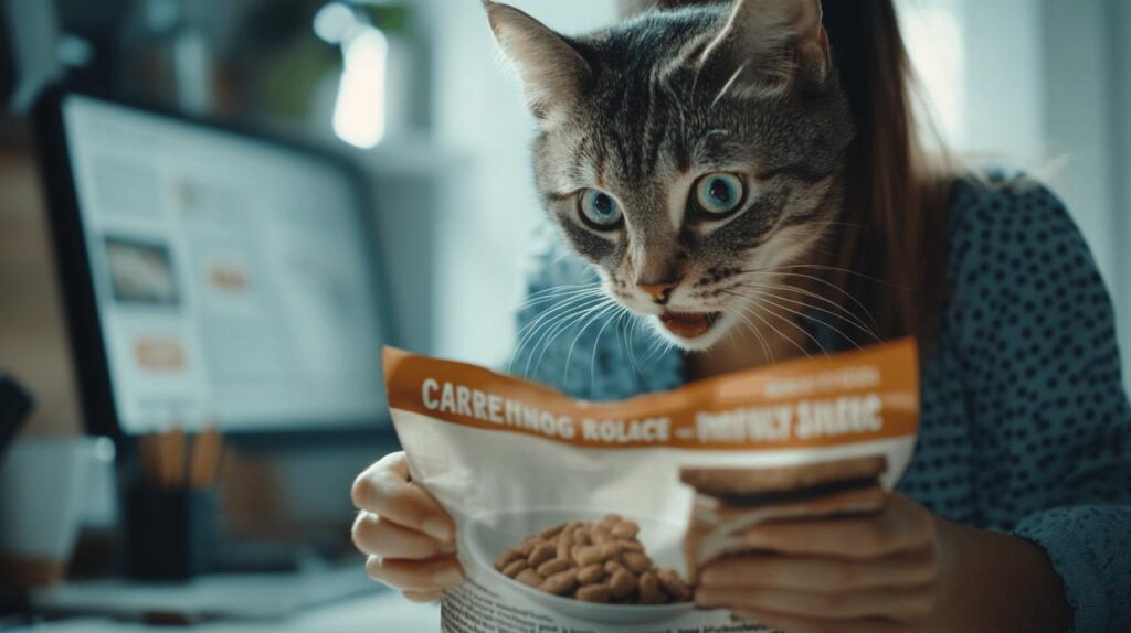 Carrefour lance un rappel national de croquettes pour chat : risque de salmonelles detecte